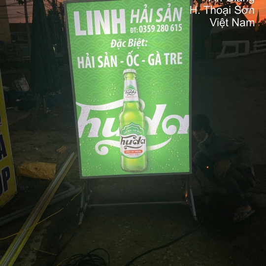 HỘP ĐÈN QUẢNG CÁO QUÁN NHẬU